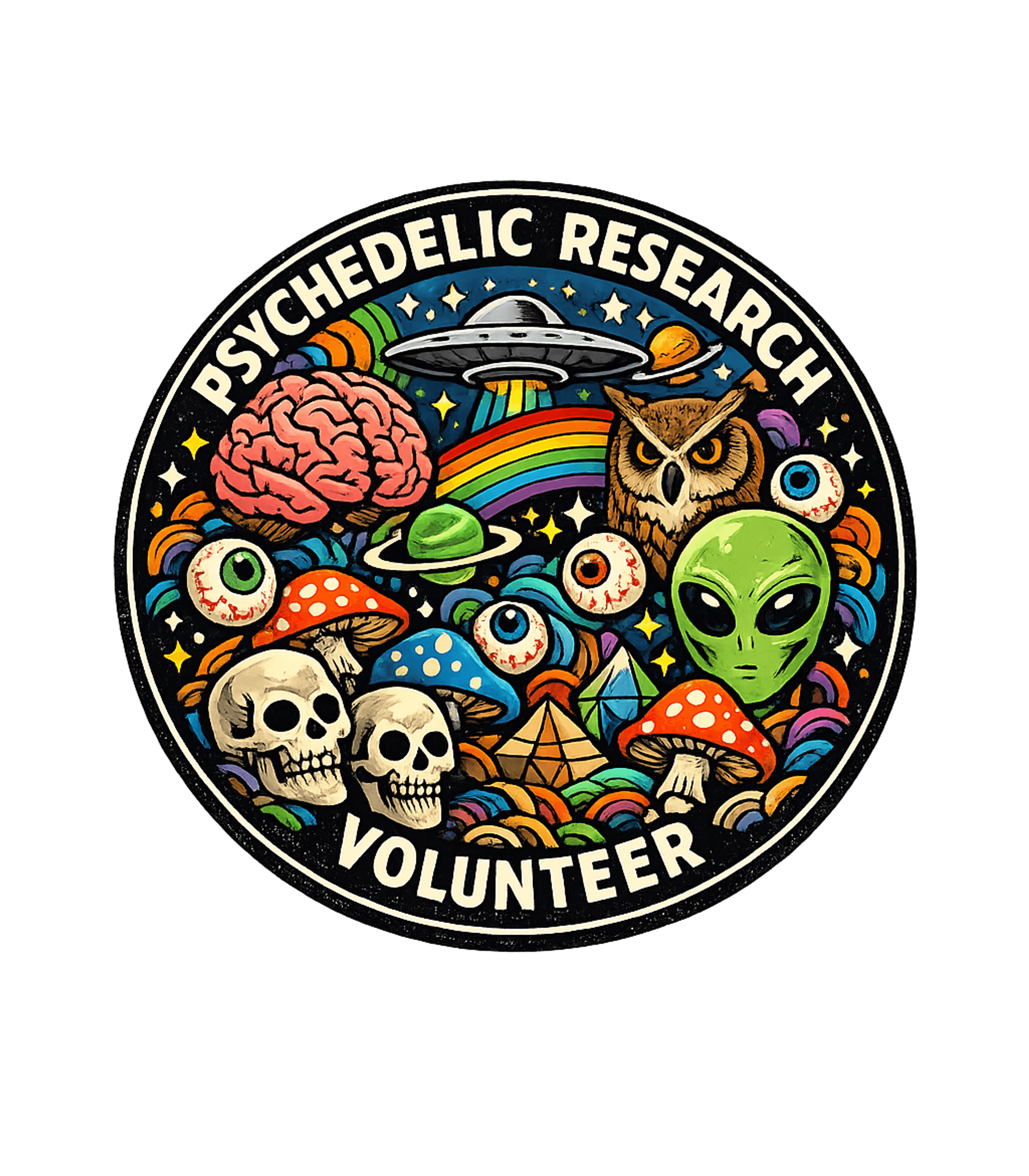 Psychedelic Research Volunteer T-Shirt