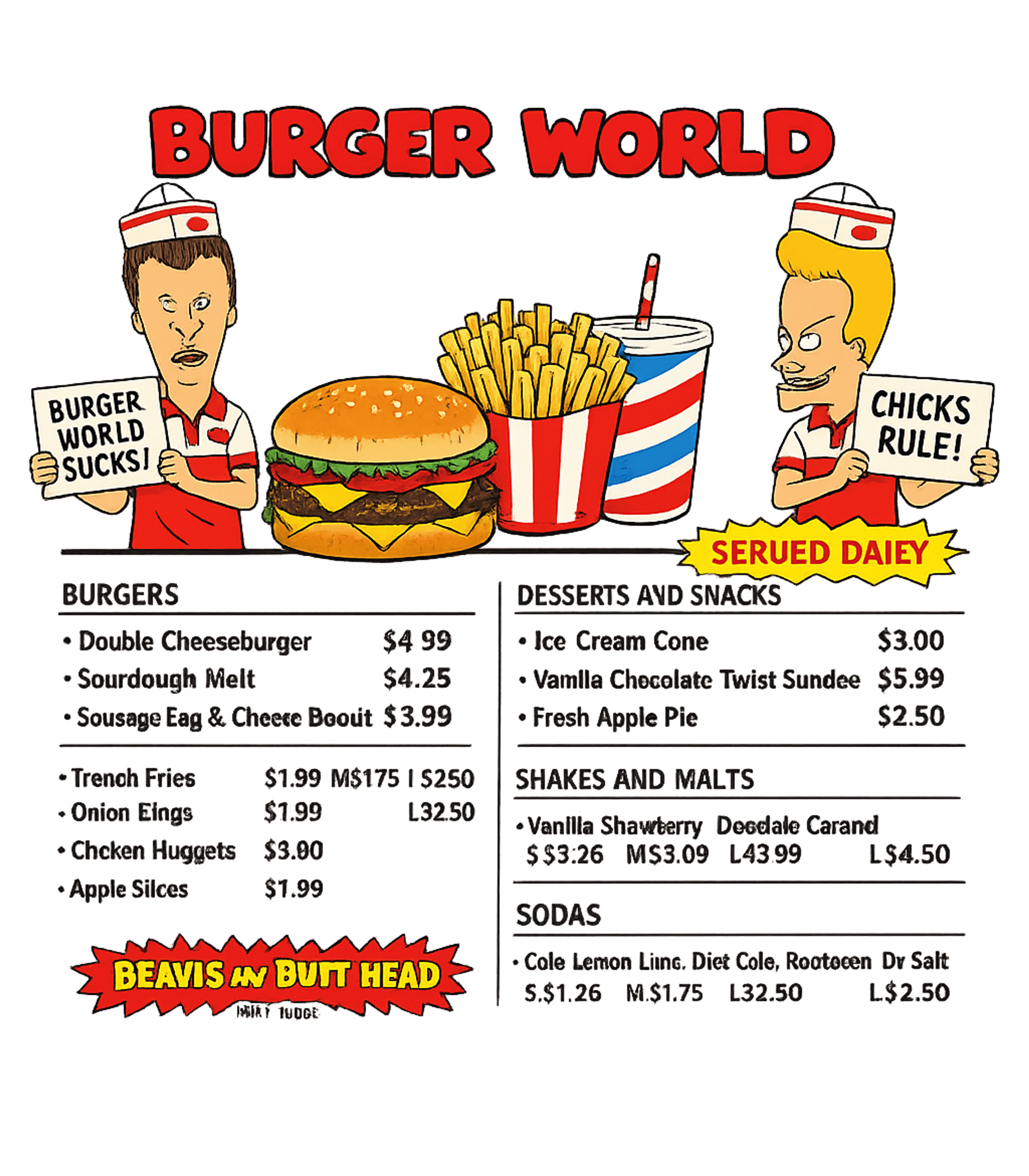 Burger World T-Shirt