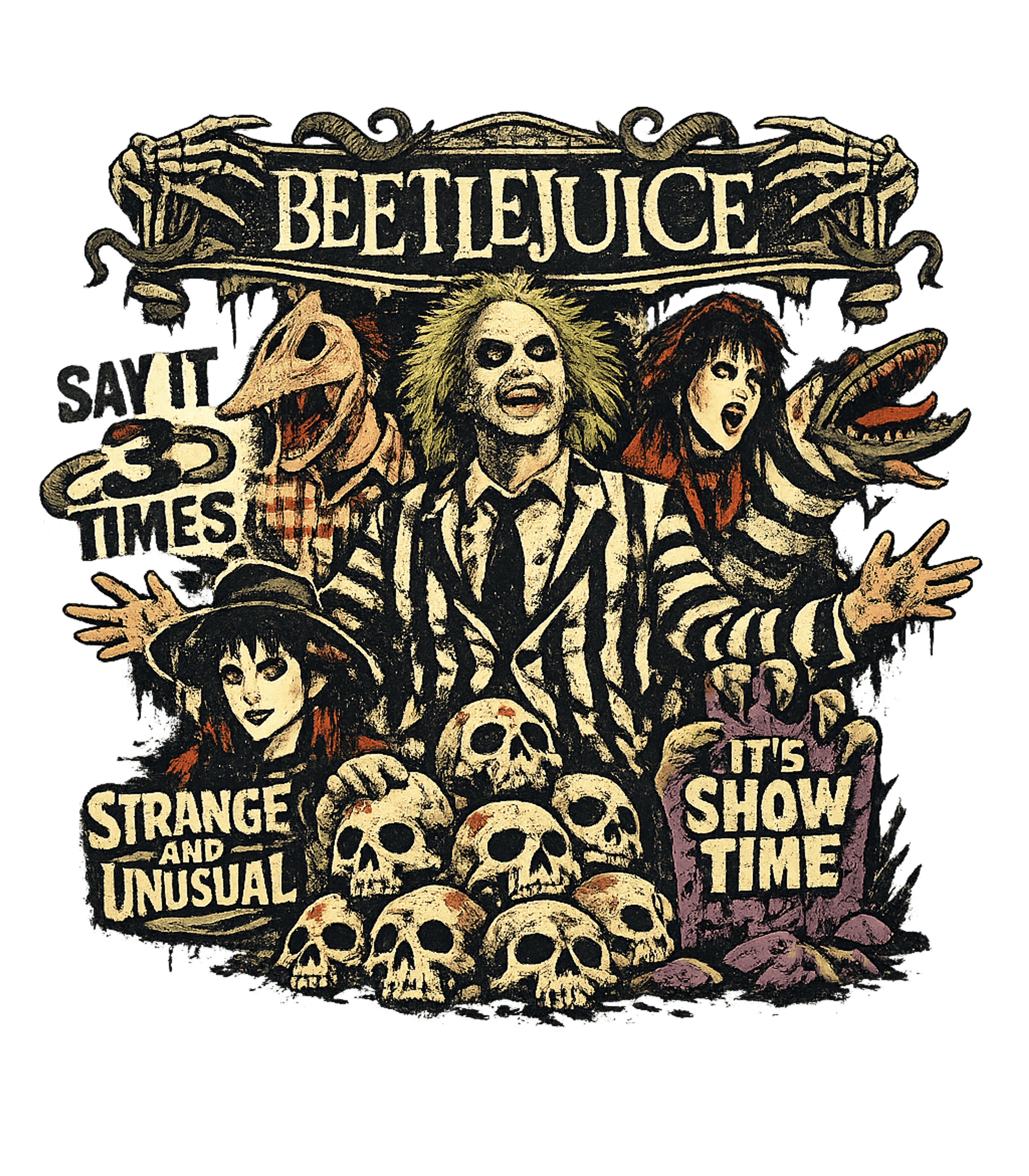 Beetlejuice Vintage T-Shirt