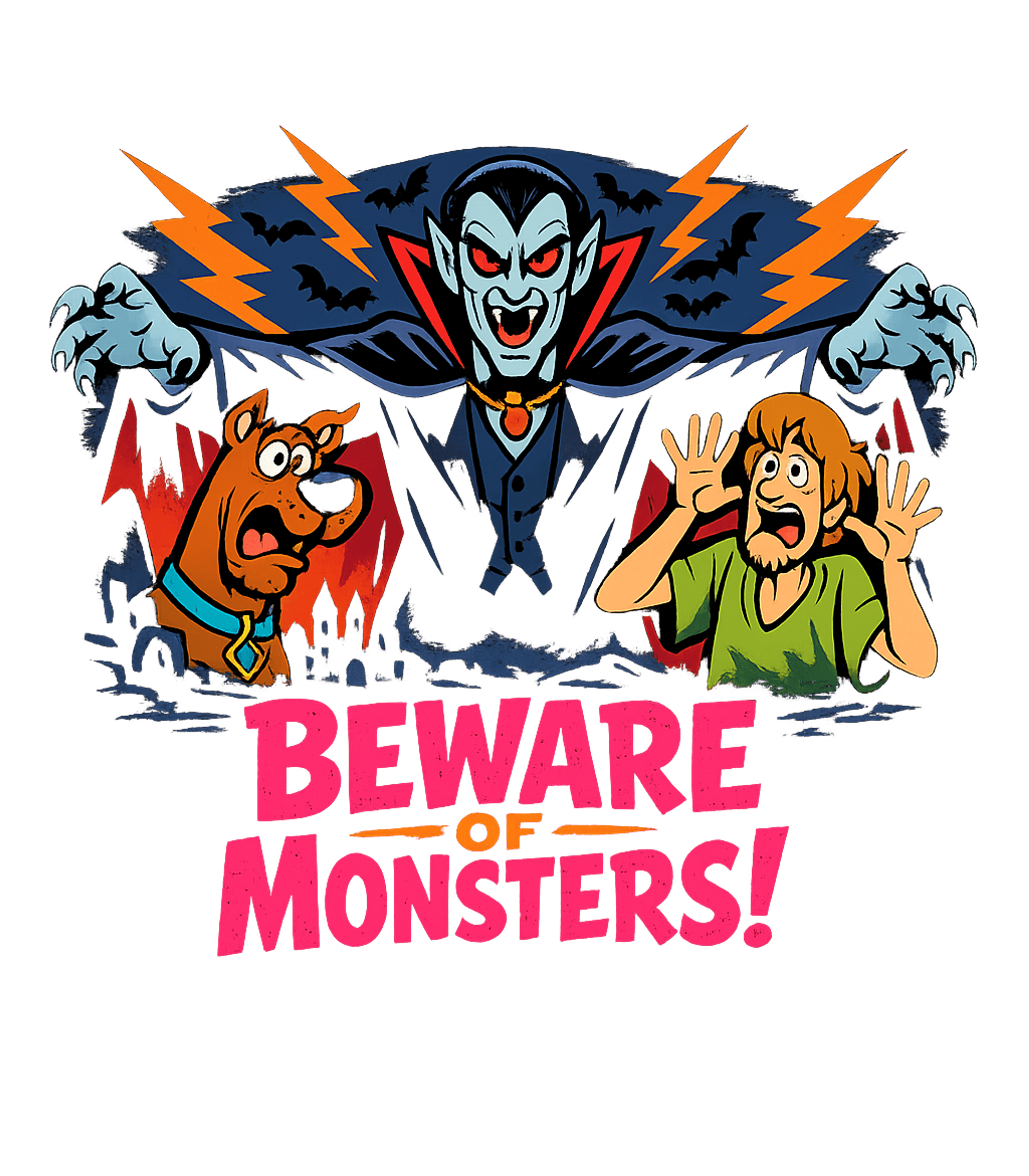 Beware of Monsters T-Shirt
