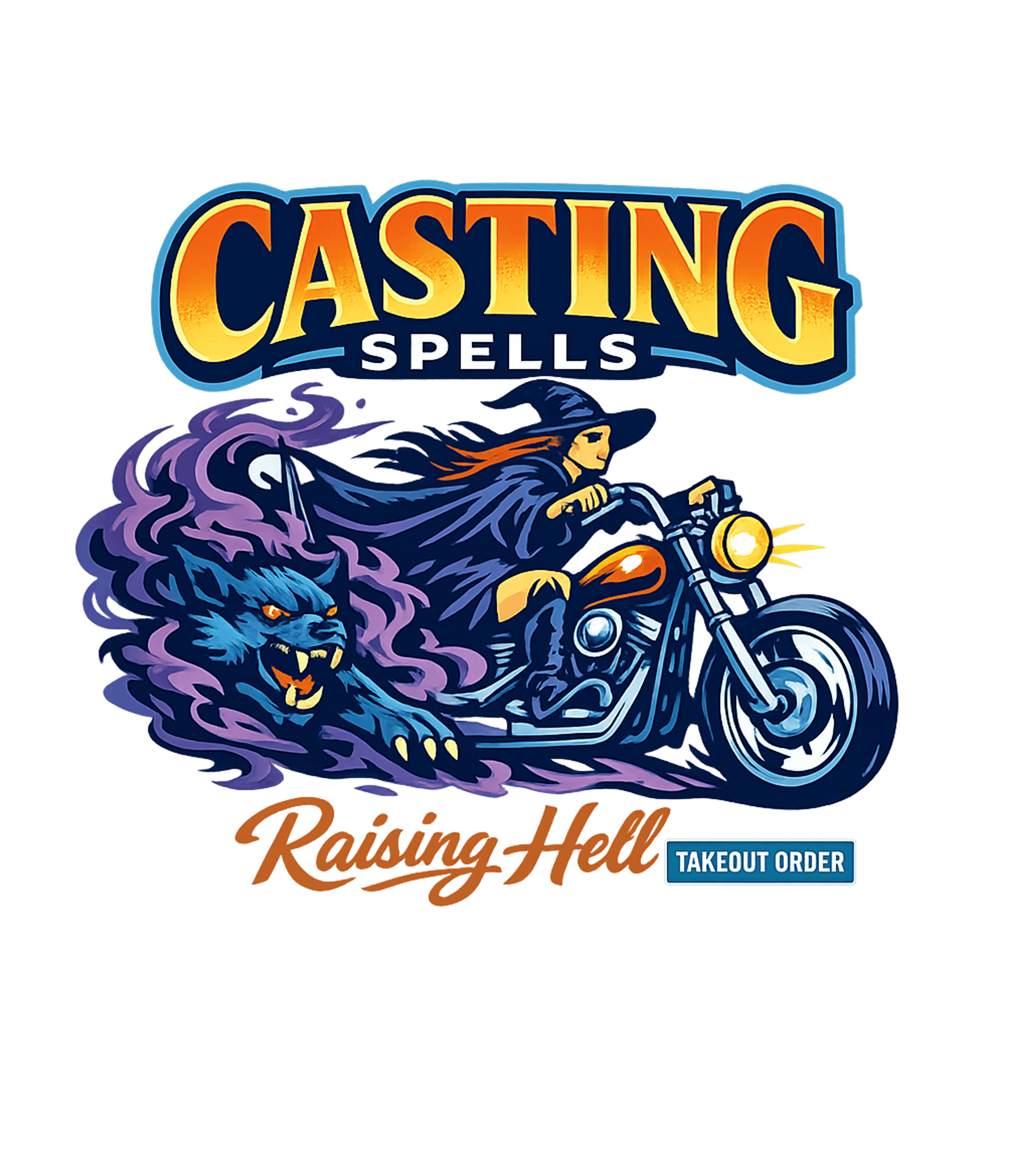Casting Spells Raising Hell T-Shirt