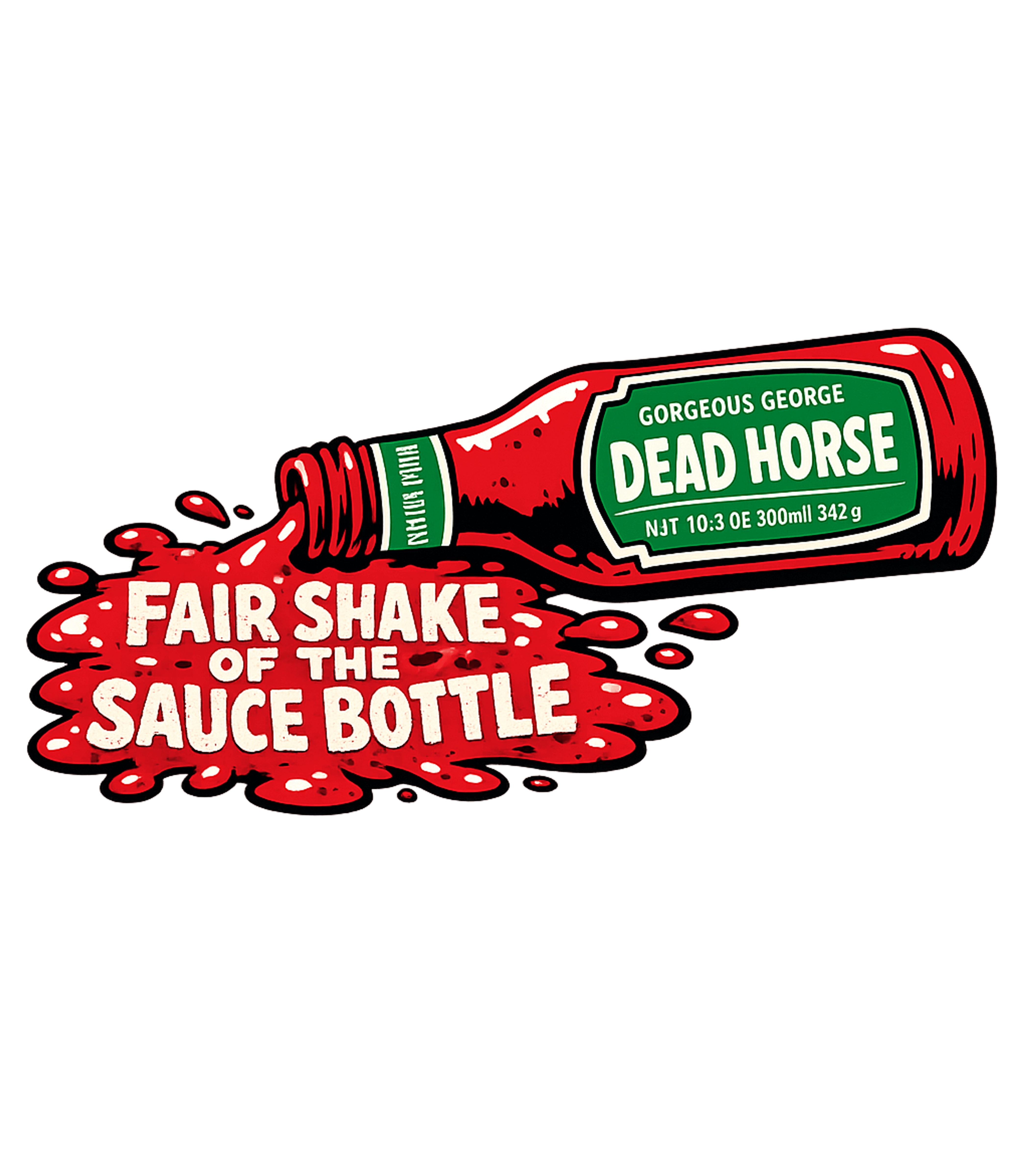Fair Shake Sauce Bottle
