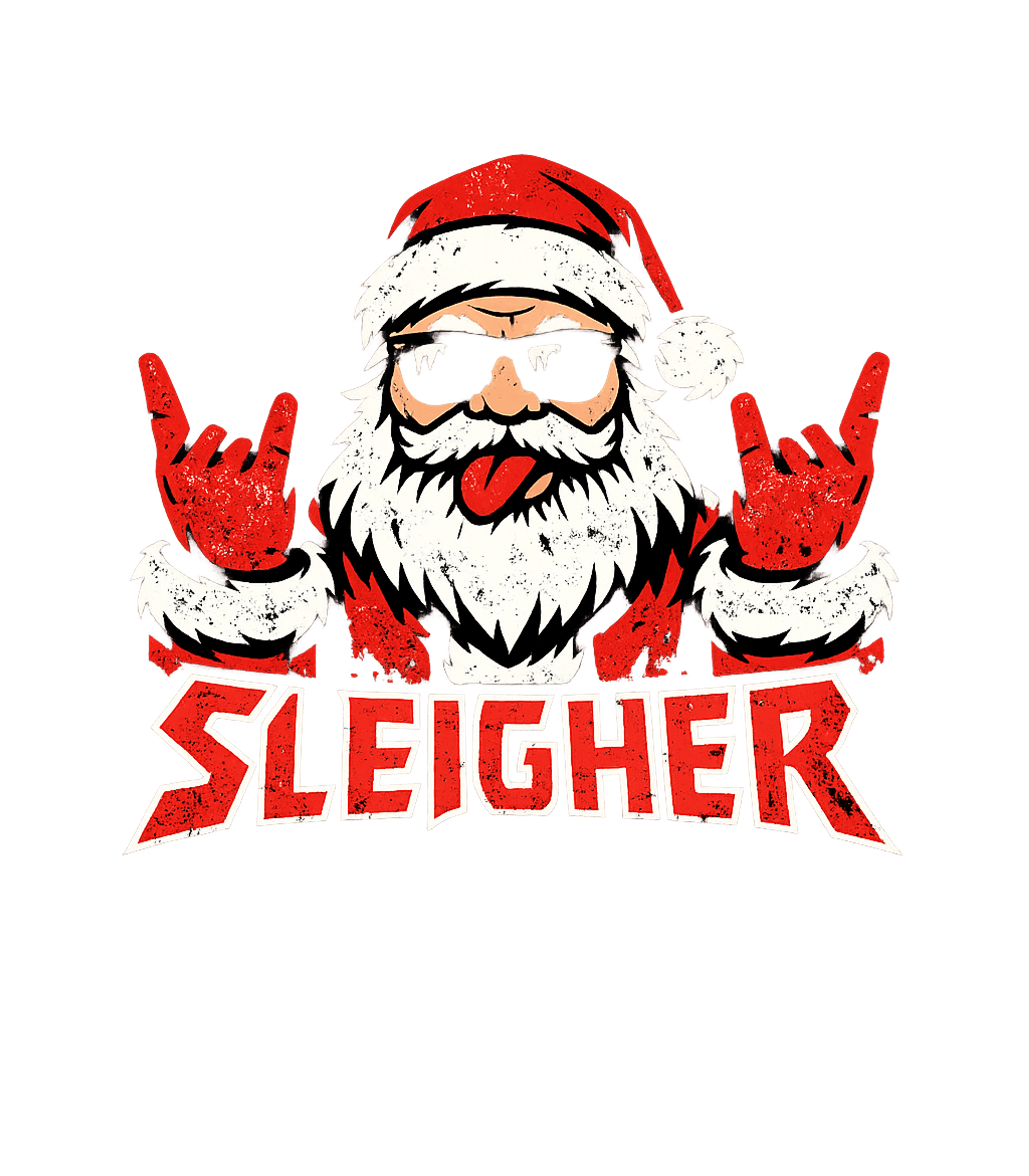 Sleigher Rock Santa