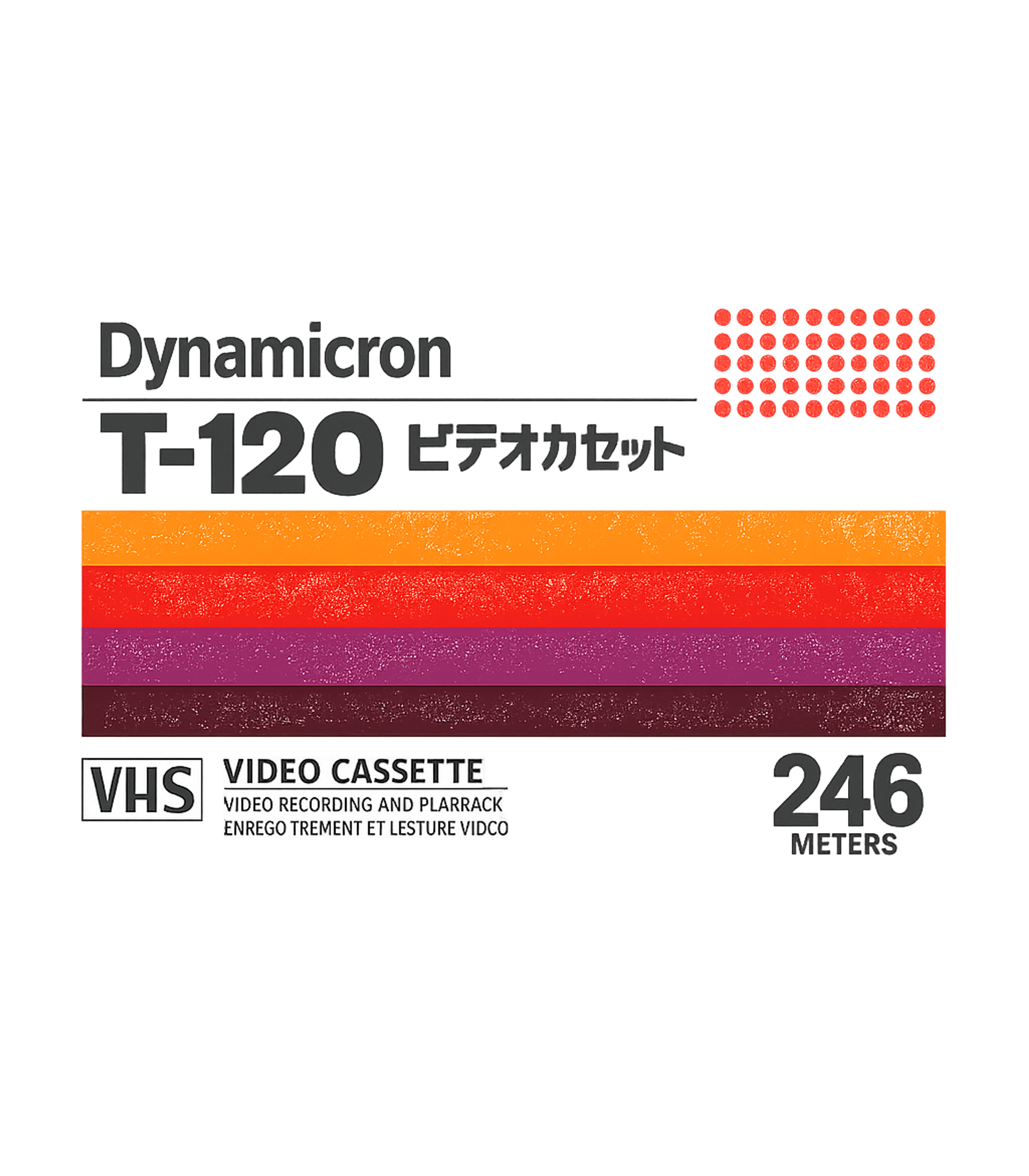 VHS  T-120 Vintage Video Tape Retro Graphic Tee.