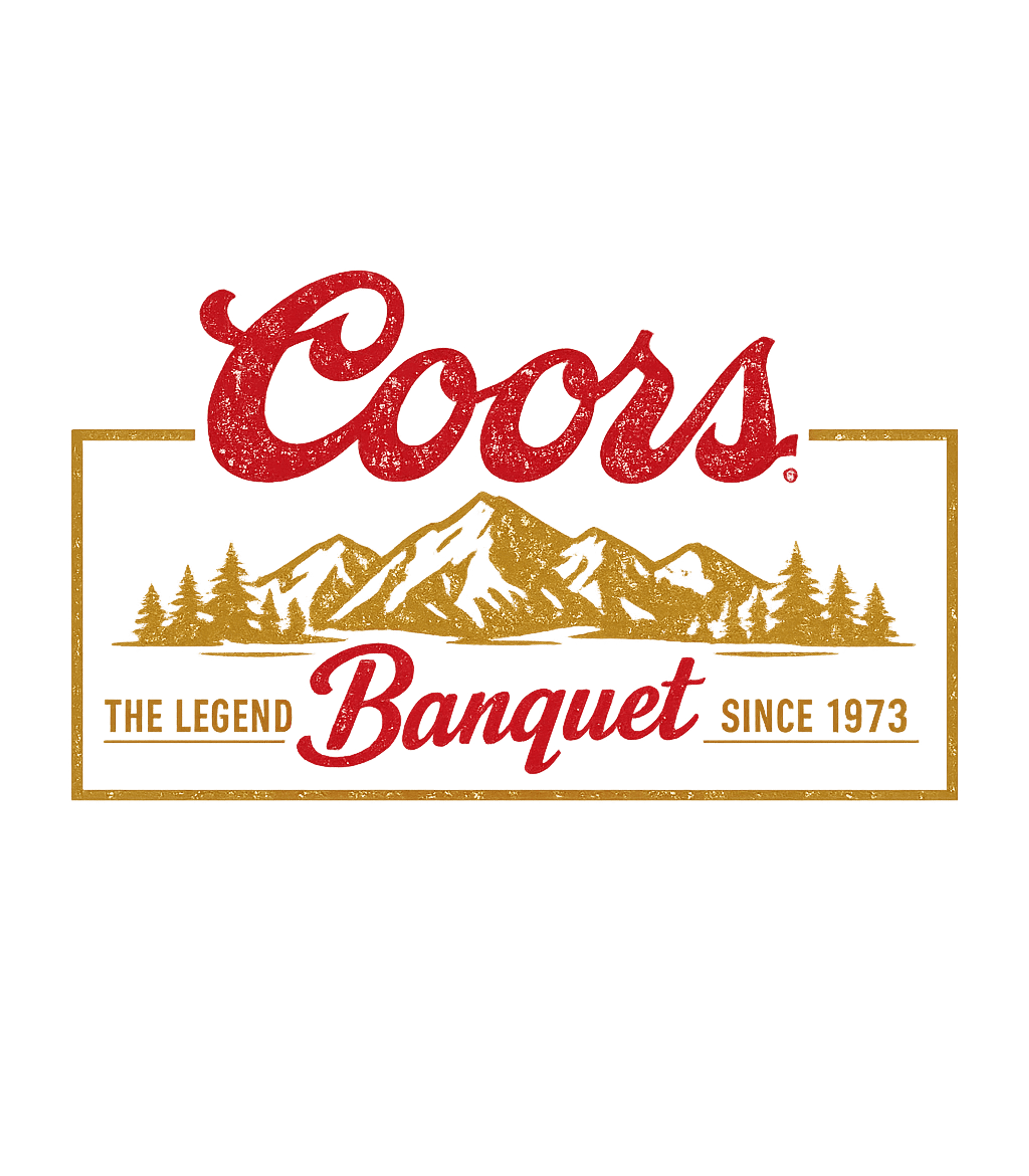 Vintage Mountain Forest