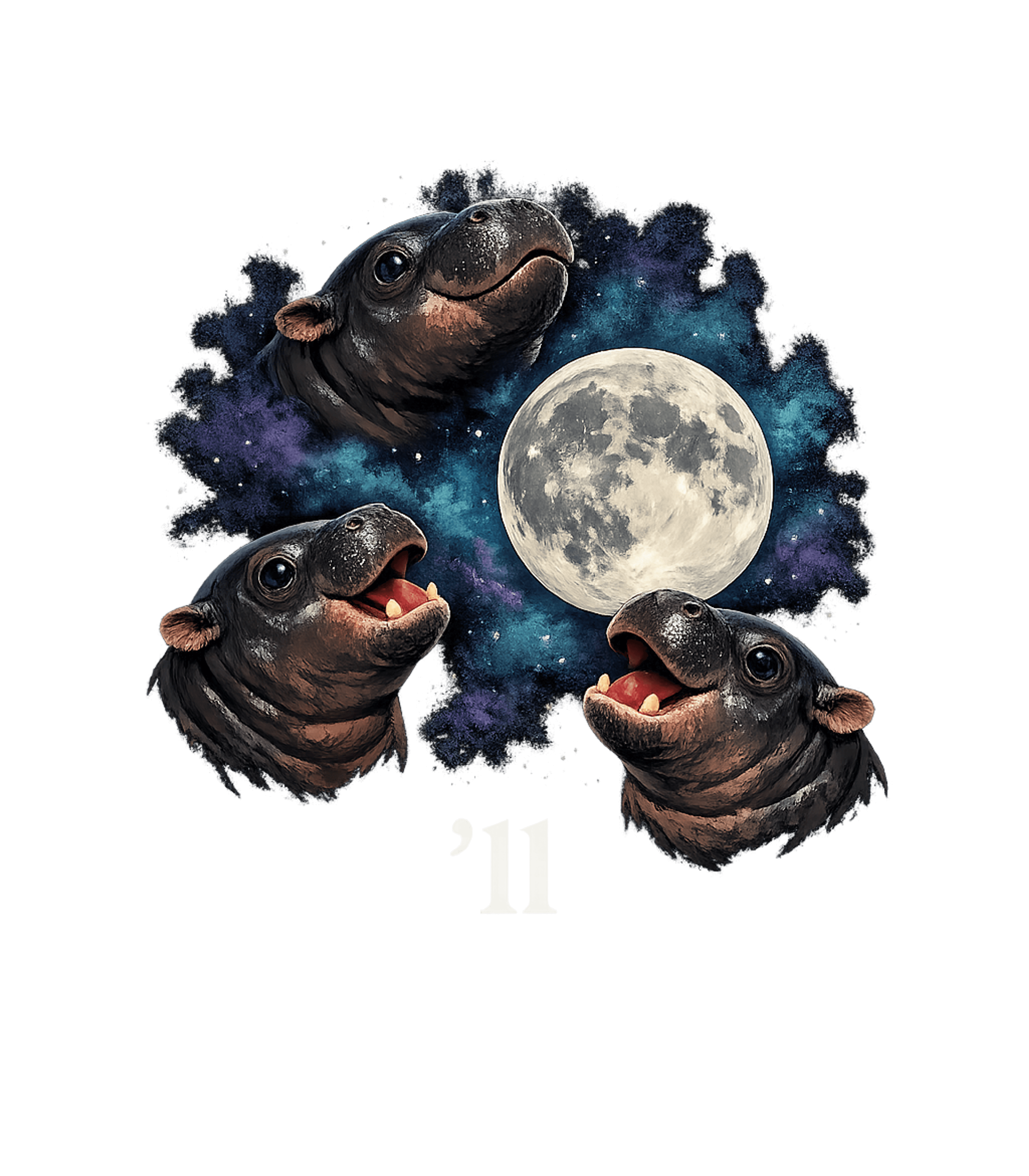 Moonlit Hippo Trio