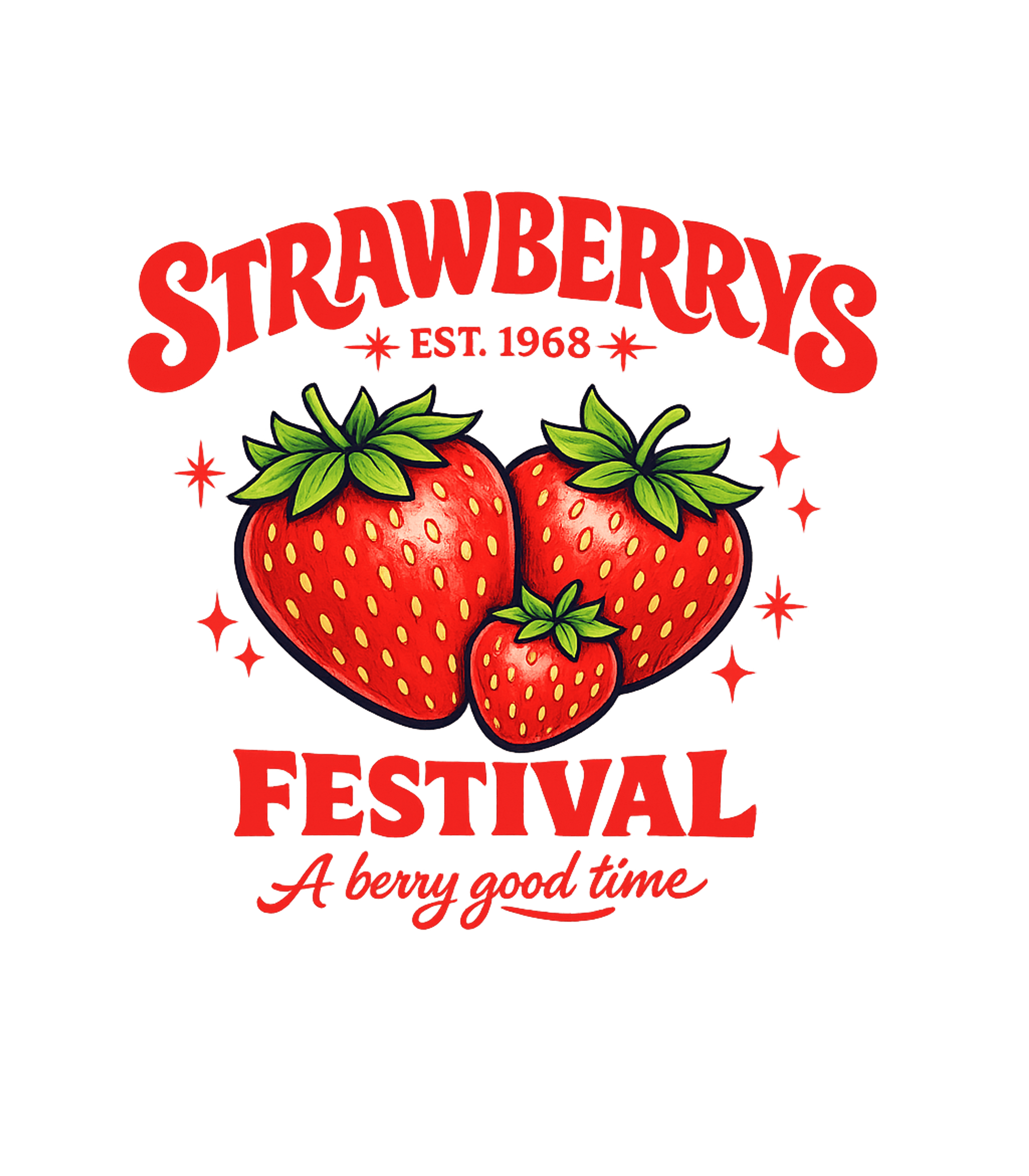 Strawberry Festival Graphic Tee
