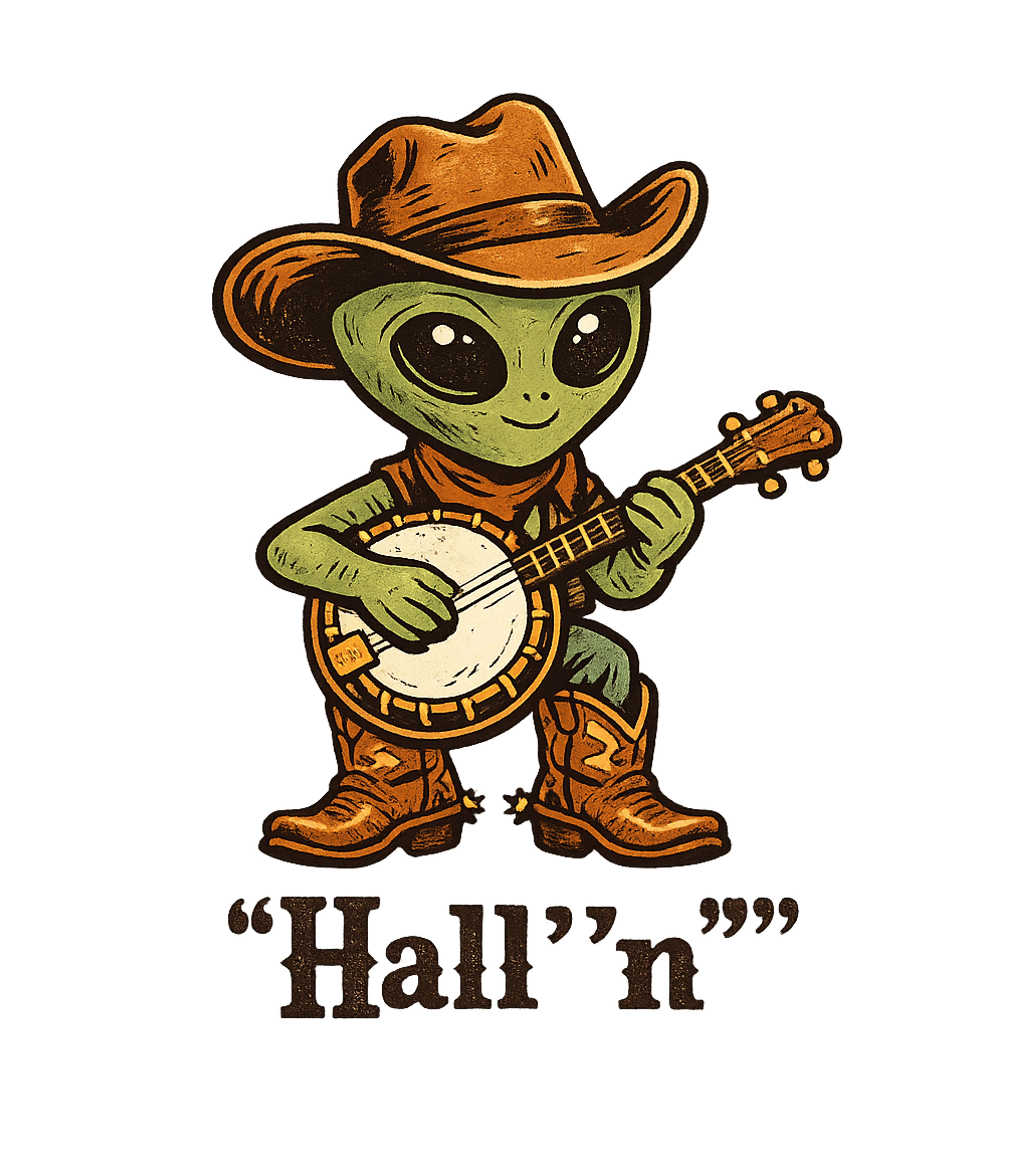 Hall 'n' Alien Banjo