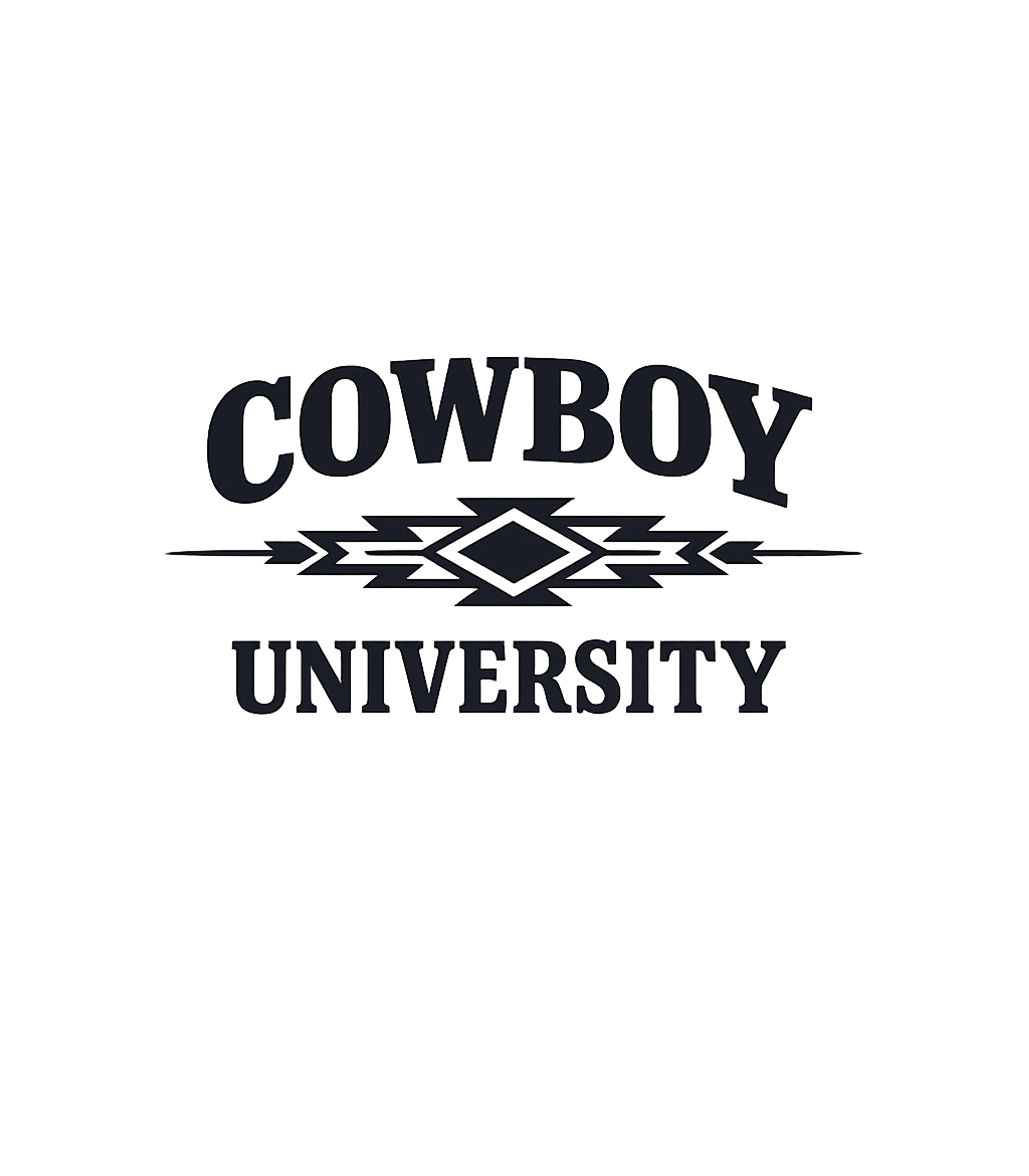 Cowboy University Western Soft Graphic Tee