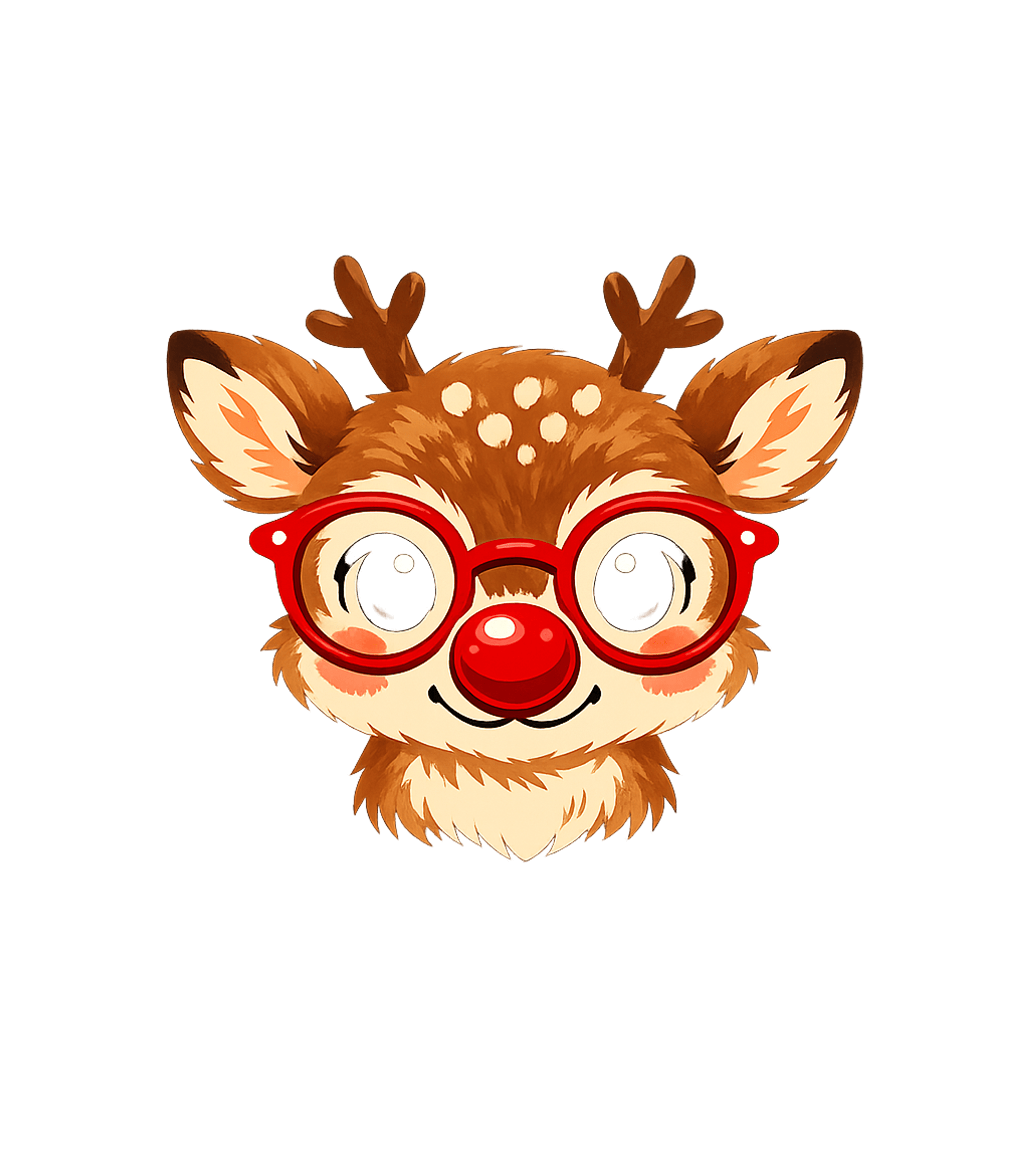 Vintage Rudy Graphic Tee - How Cute Is That? - Women's Festive Holiday Top