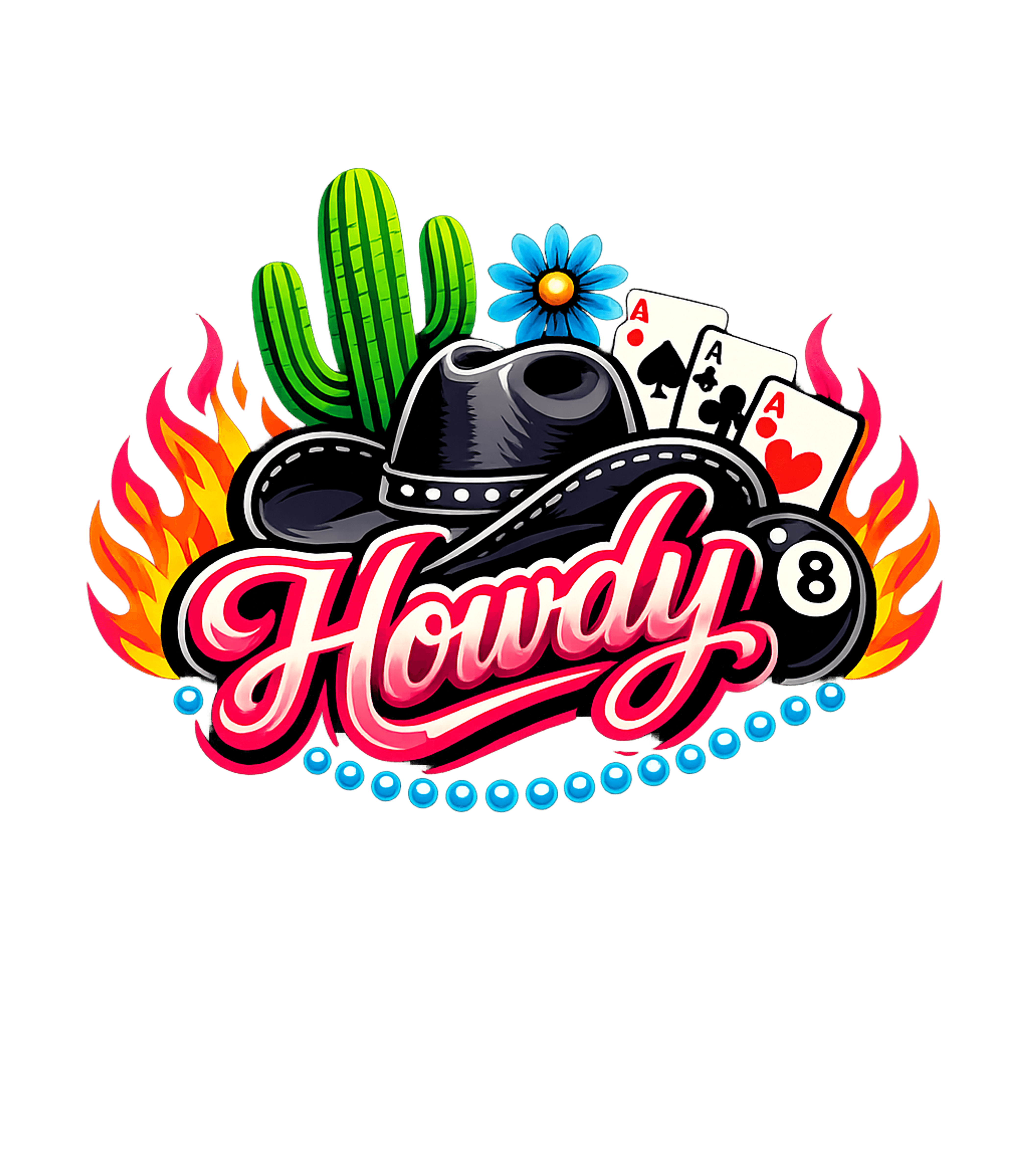 Howdy Spade Graphic Tee | Western Spade Unisex Shirt