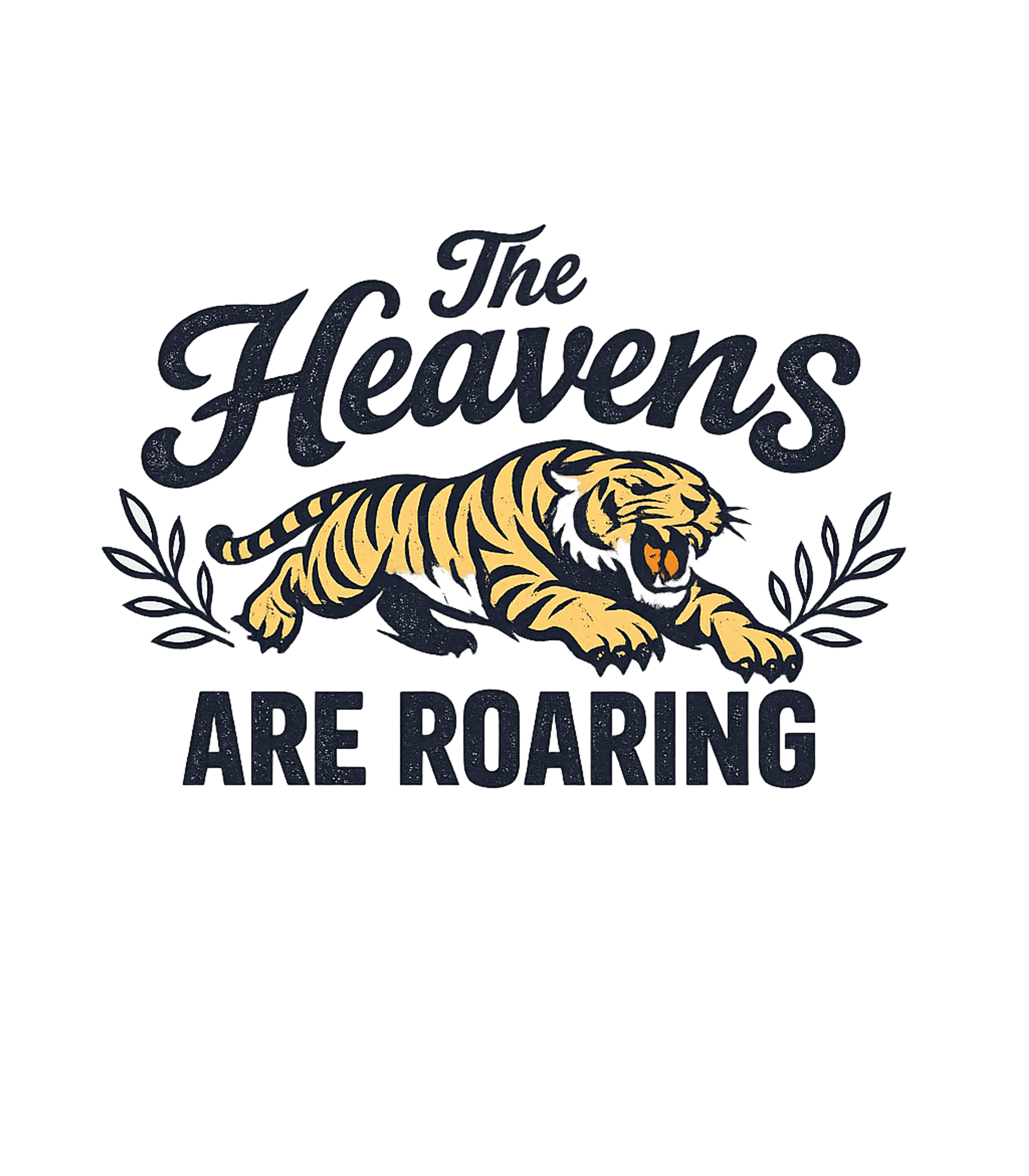 The Heavens Are Roaring Graphic Tee - Ivory