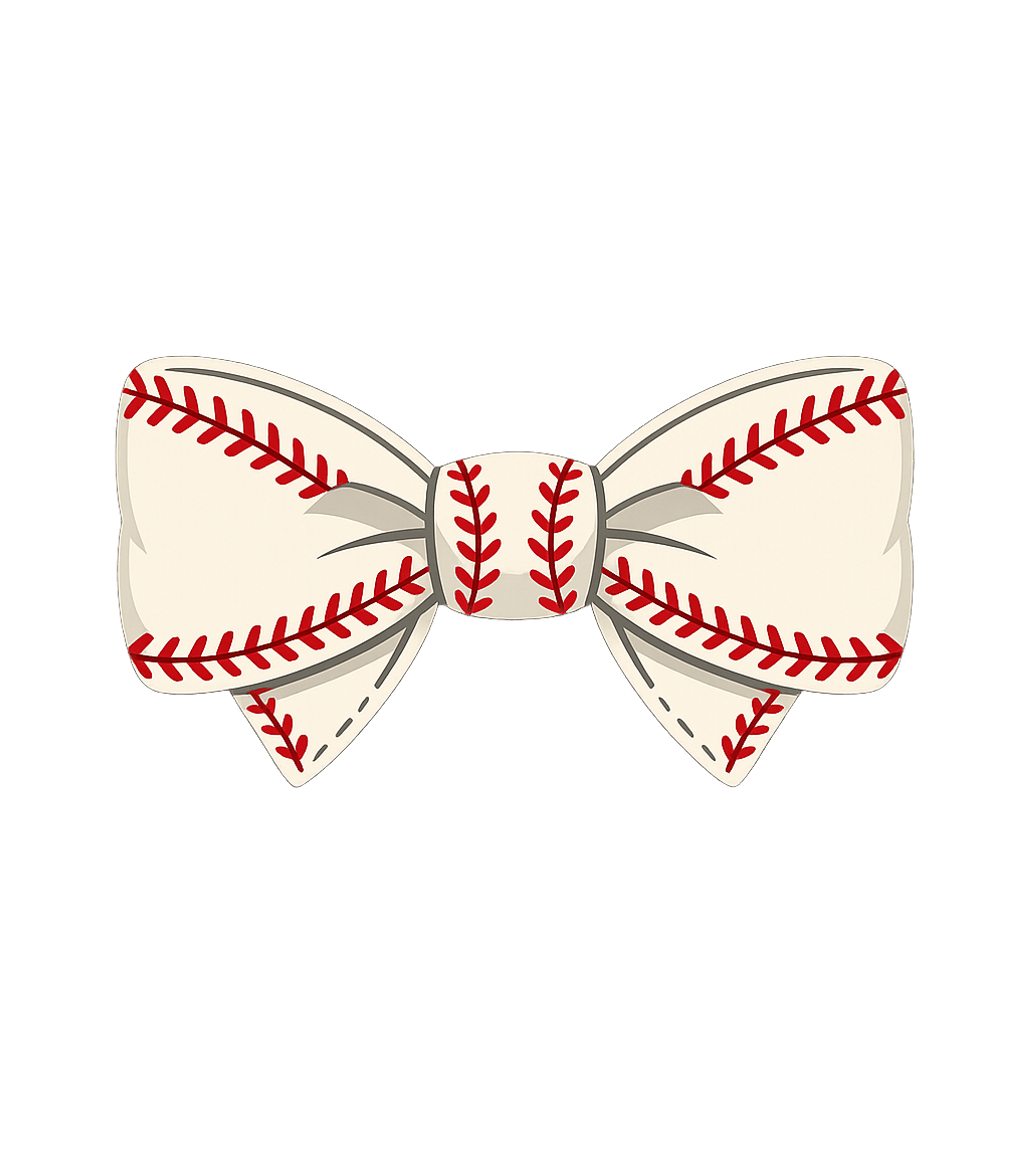 Sweet & Sporty Baseball Bow Graphic Tee - Washed Denim