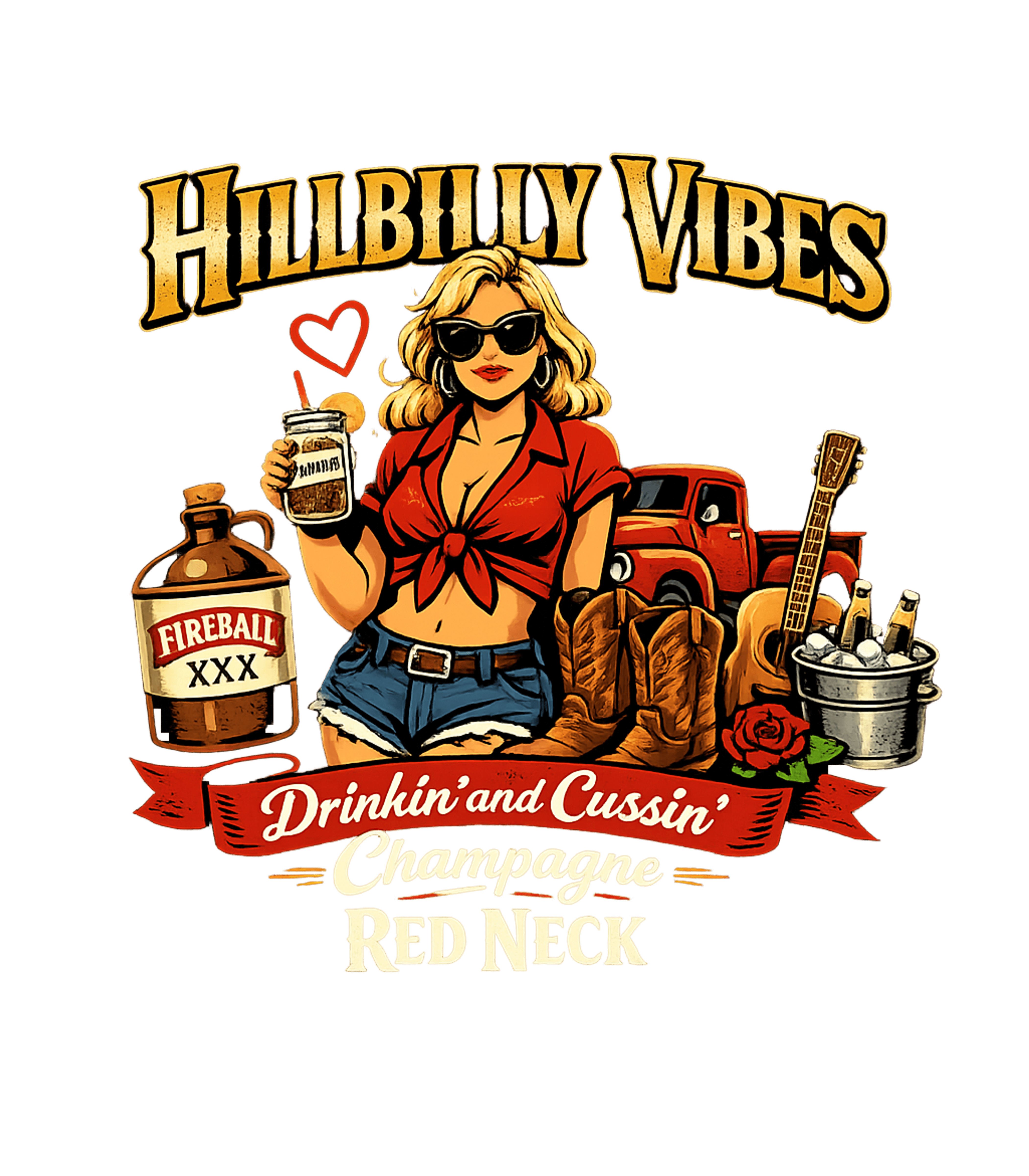 Hillbilly Vibes Graphic Tee