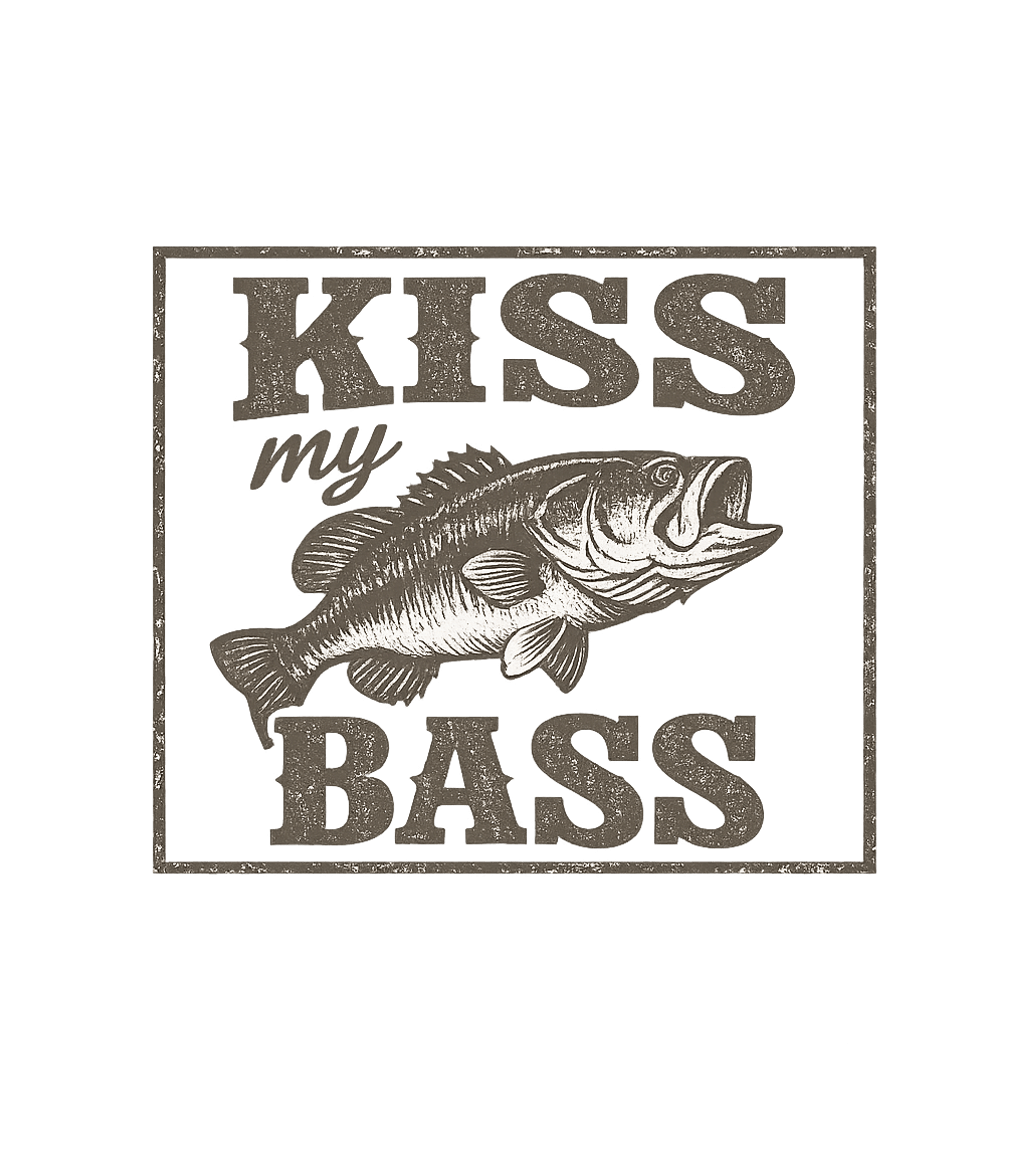 Kiss My Bass Graphic Tee