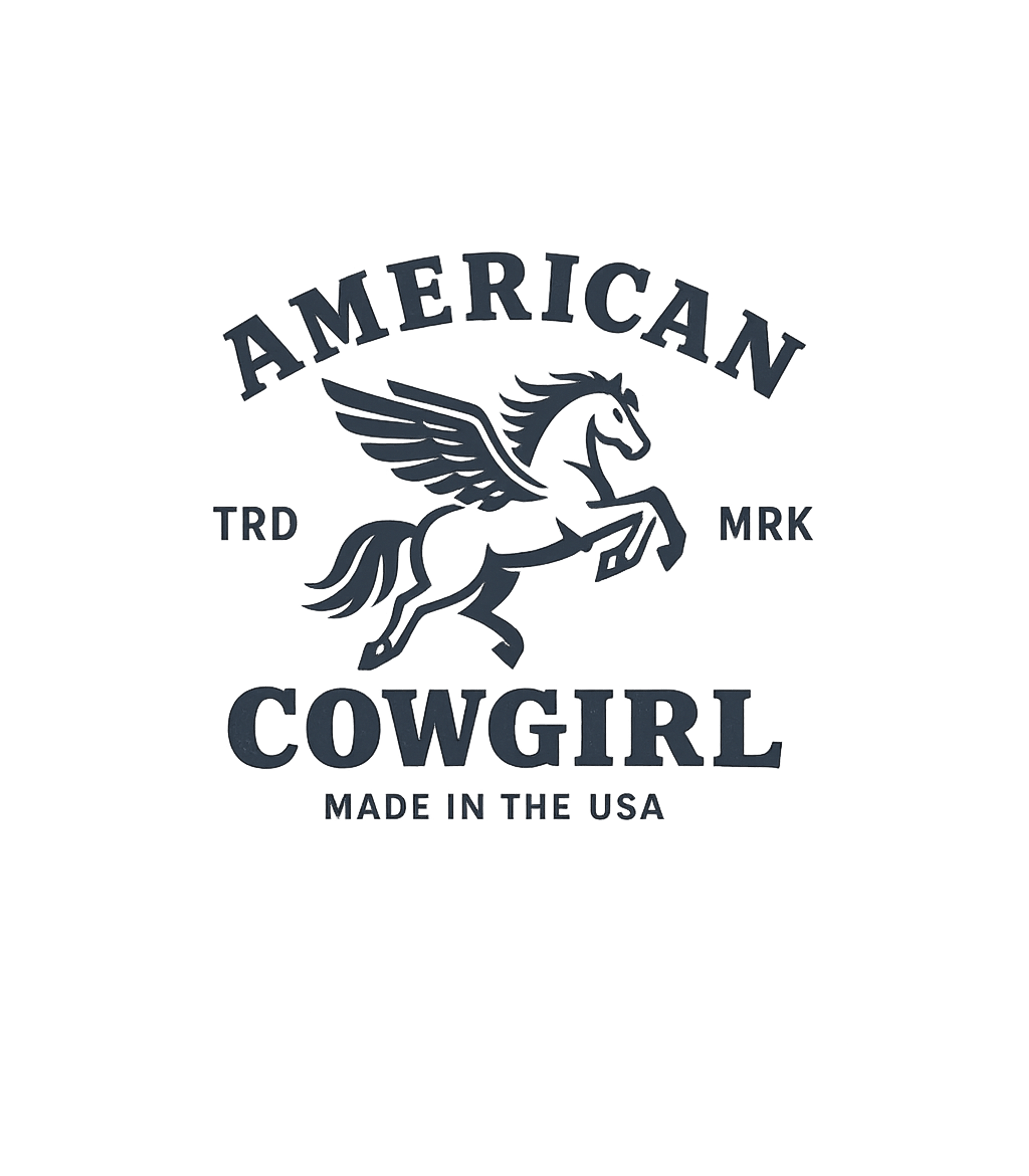 American Cowgirl Pegasus Horse