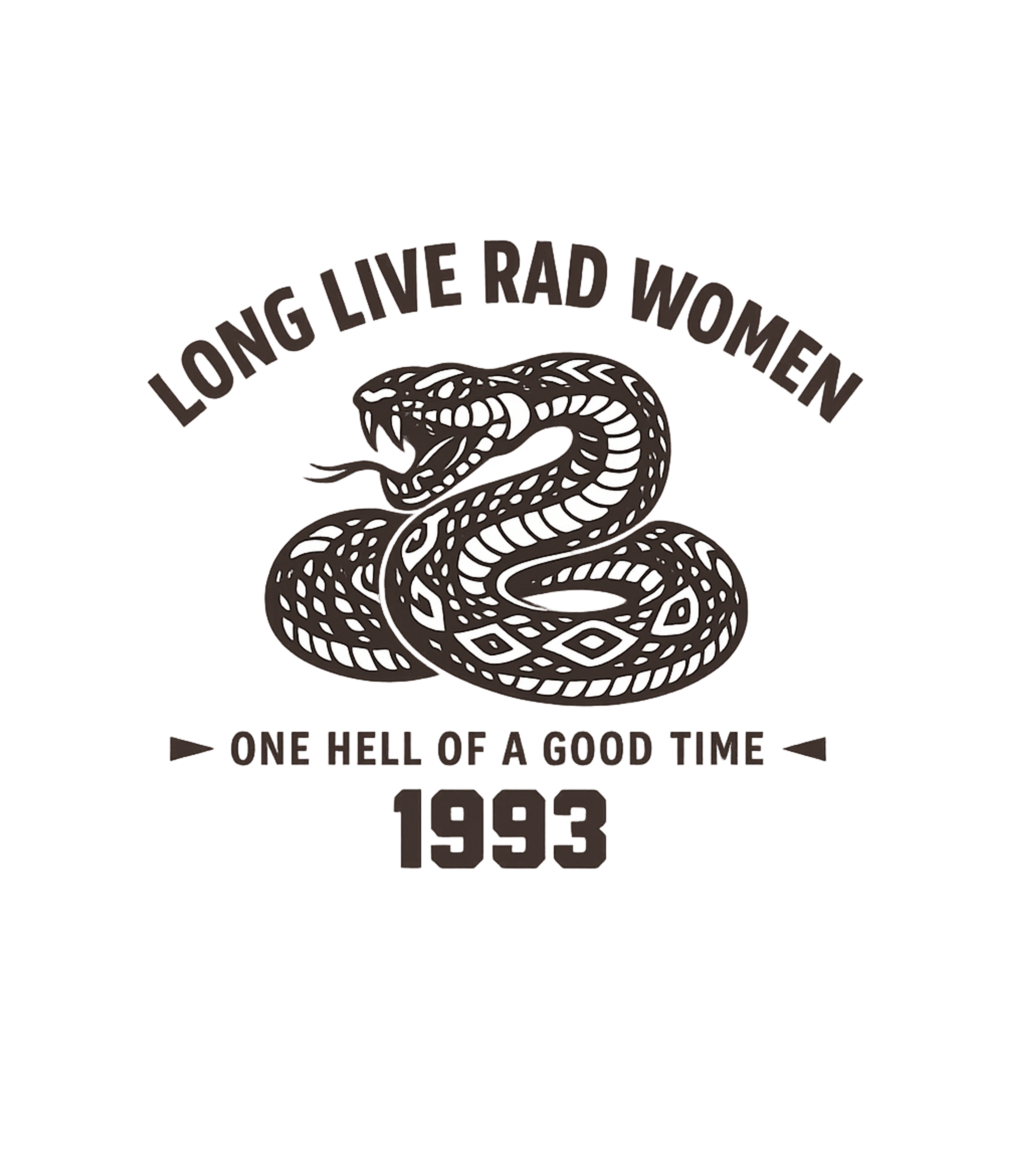 Long Live Rad Women Boxy Crop Graphic Tee