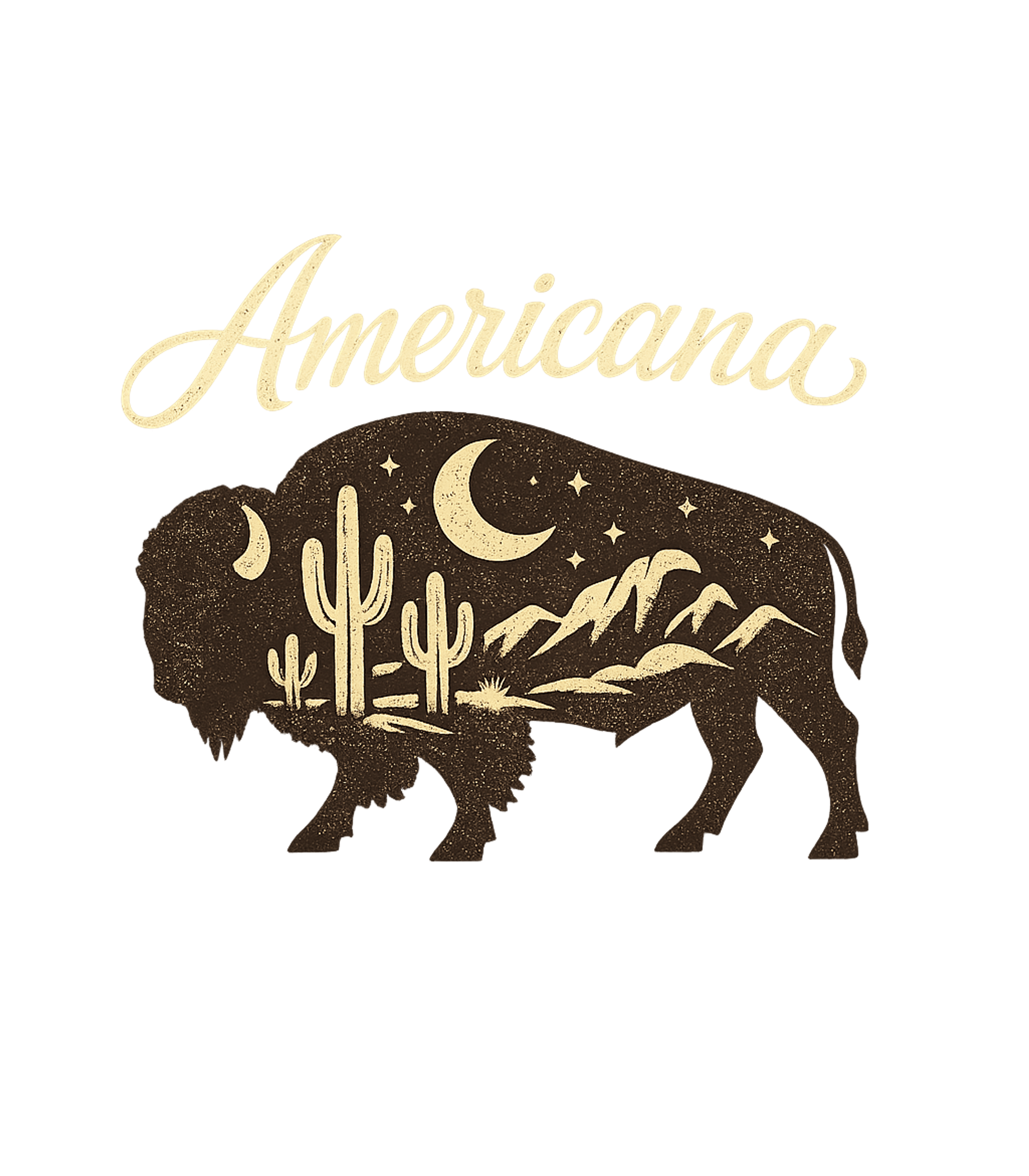 Americana Wild West Graphic Tee