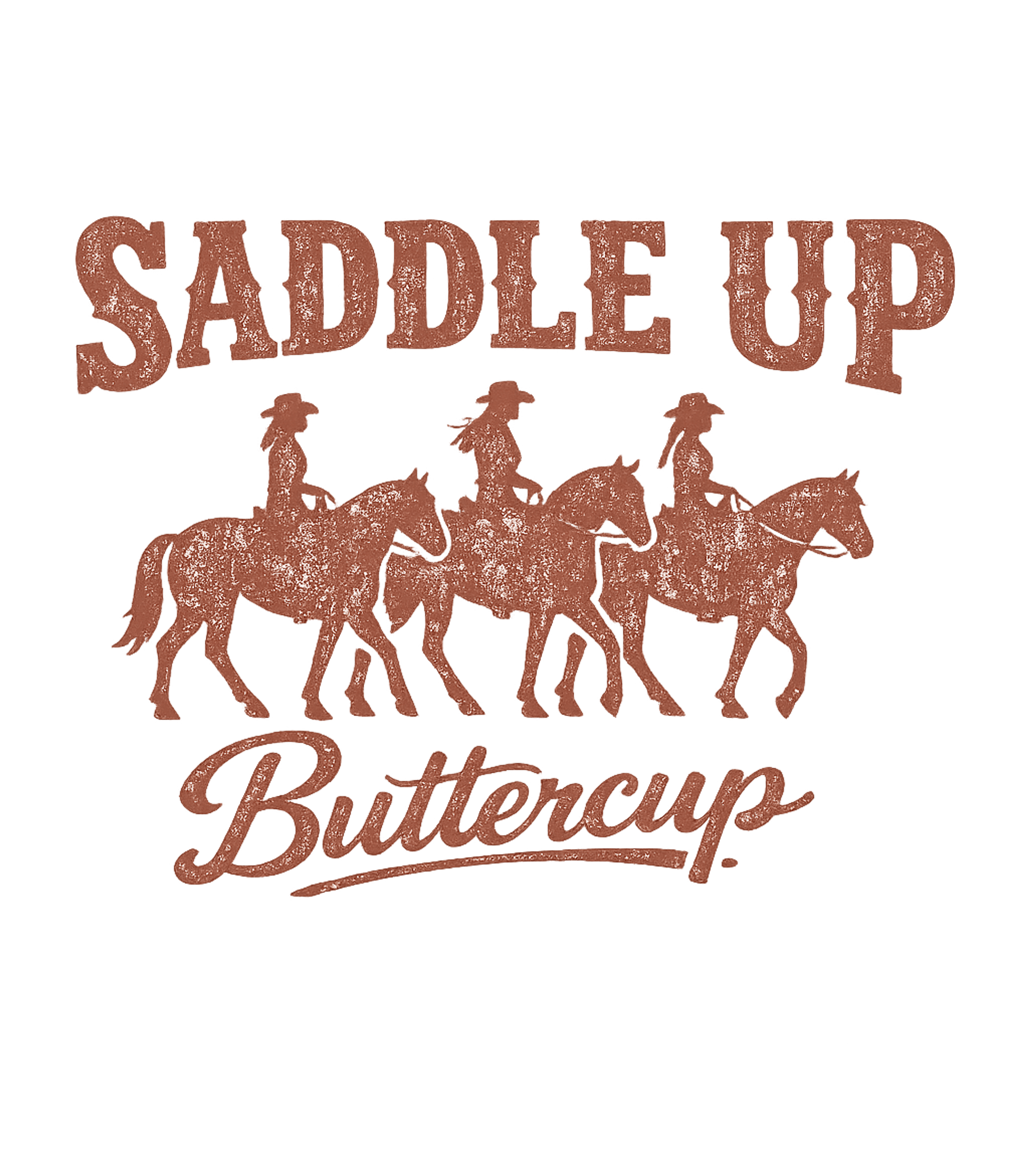 Saddle Up Buttercup Graphic Tee