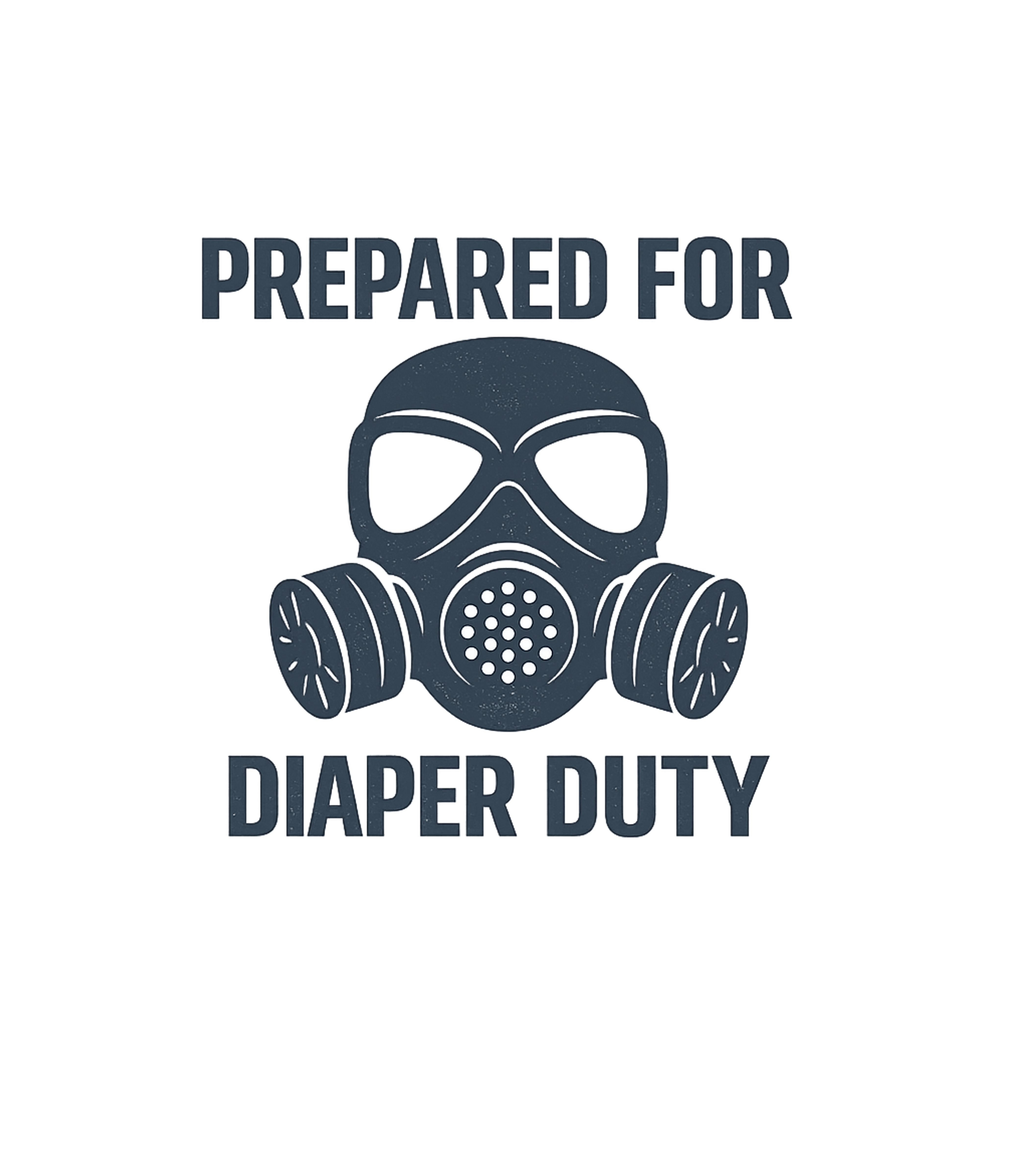 New Dad Prepared For Diaper Duty Funny T-Shirt