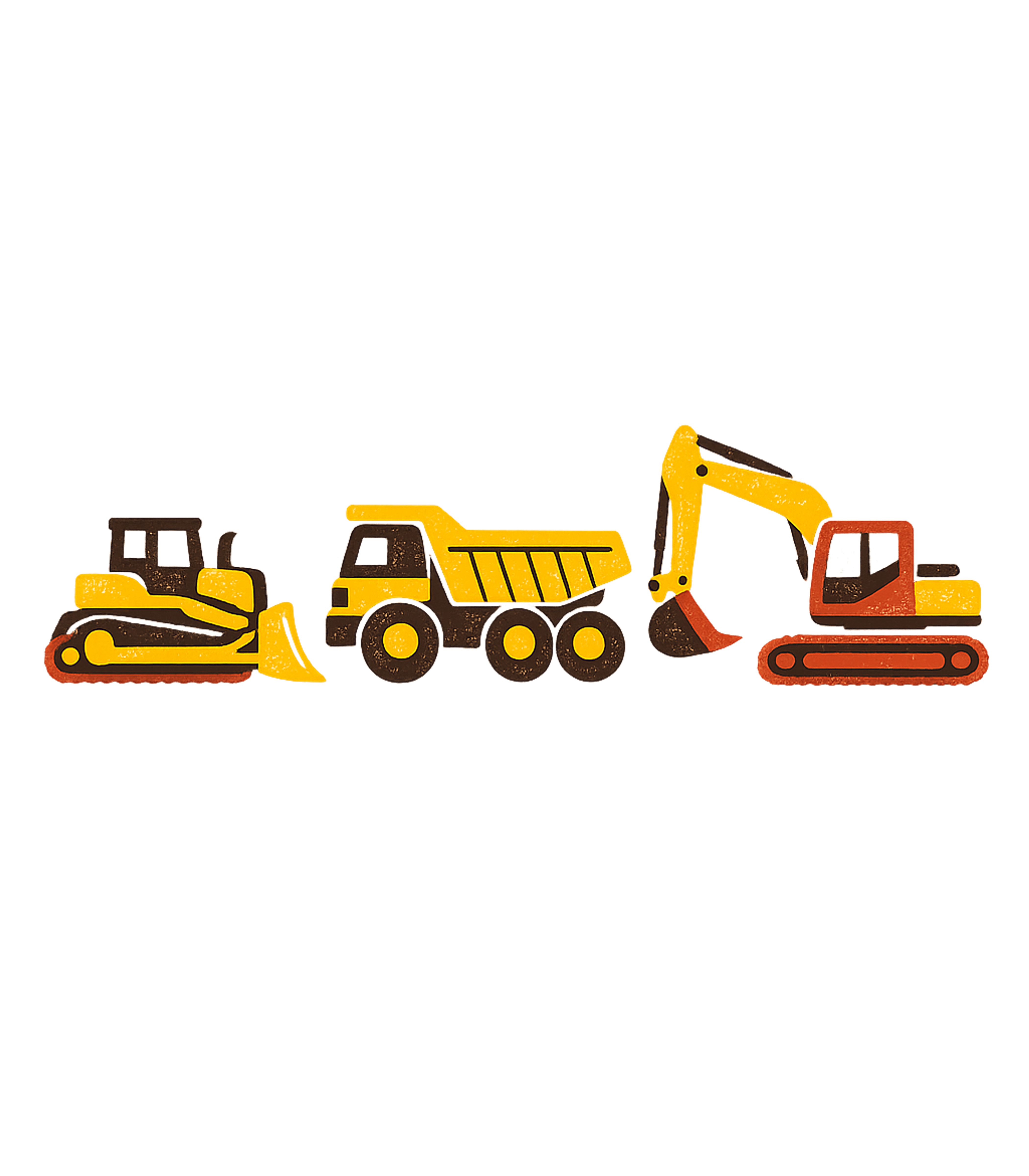 Construction Trucks T-Shirt