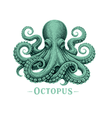 Vintage Octopus Graphic