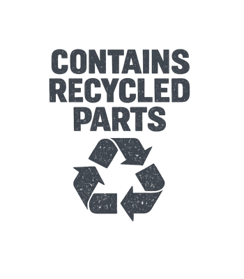 Contains Recycled Parts
