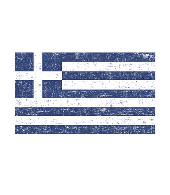Distressed Greece Flag