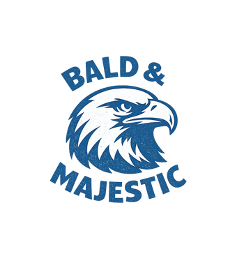 Bald And Majestic Funny Bald Joke T-Shirt