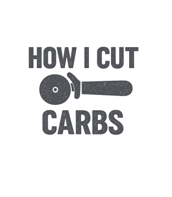 How I Cut Carbs Funny Pizza T-Shirt