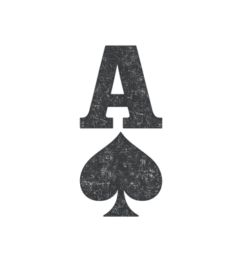 Distressed Ace of Spades