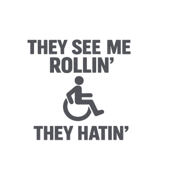 Funny Handicap Wheelchair T-Shirt