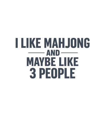 Mahjong & 3 People