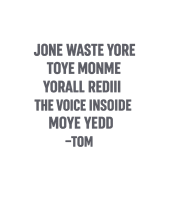 Phonetic Pop-Punk Lyrics