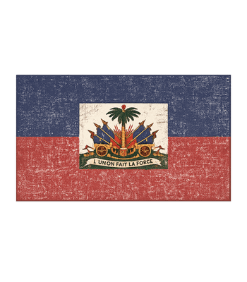 Vintage Haiti Flag