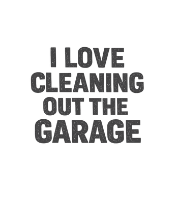 Garage Cleaning Humor