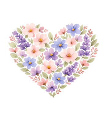 Floral Heart Design