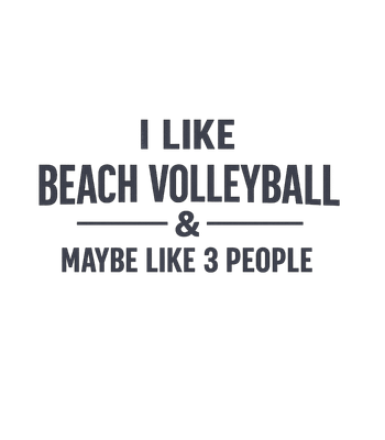 Beach Volleyball & 3 People
