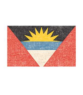 Antigua Barbuda Flag Distressed