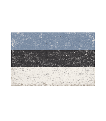 Vintage Estonian Flag