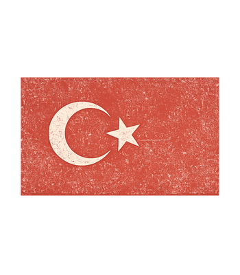 Vintage Turkish Flag