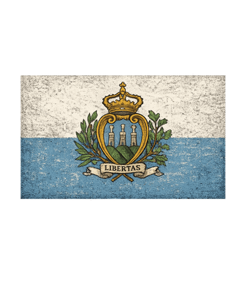 San Marino Flag Libertas