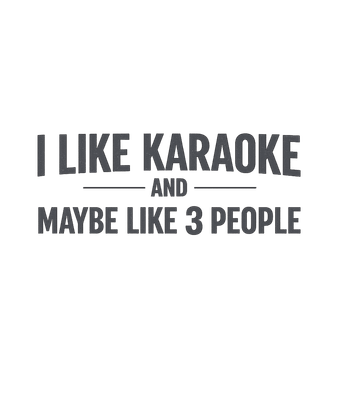 Karaoke and 3 People