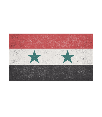 Syrian Flag Distressed