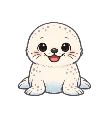 Cute Baby Seal