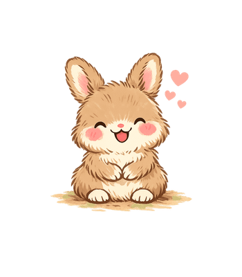 Cute Happy Bunny