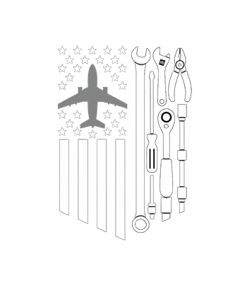 Aviation Mechanic Flag