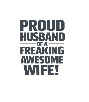 Proud Husband Awesome Wife