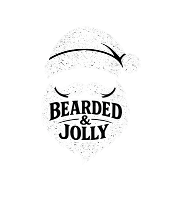 Bearded & Jolly Santa