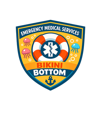 Bikini Bottom EMS Badge
